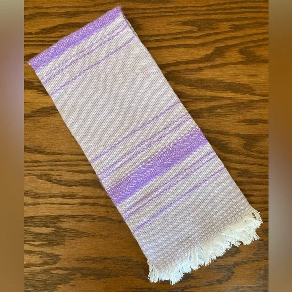 Artisan Woven Mexican Tea Towel, Hand Towel, Boho Chic, Kitchen, Serape - Picture 1 of 6